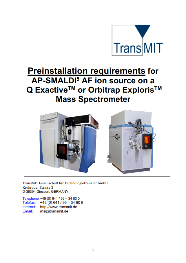 Titelseite Product Specs